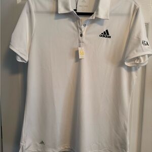 Adidas Women's Classic White Polo Shirt